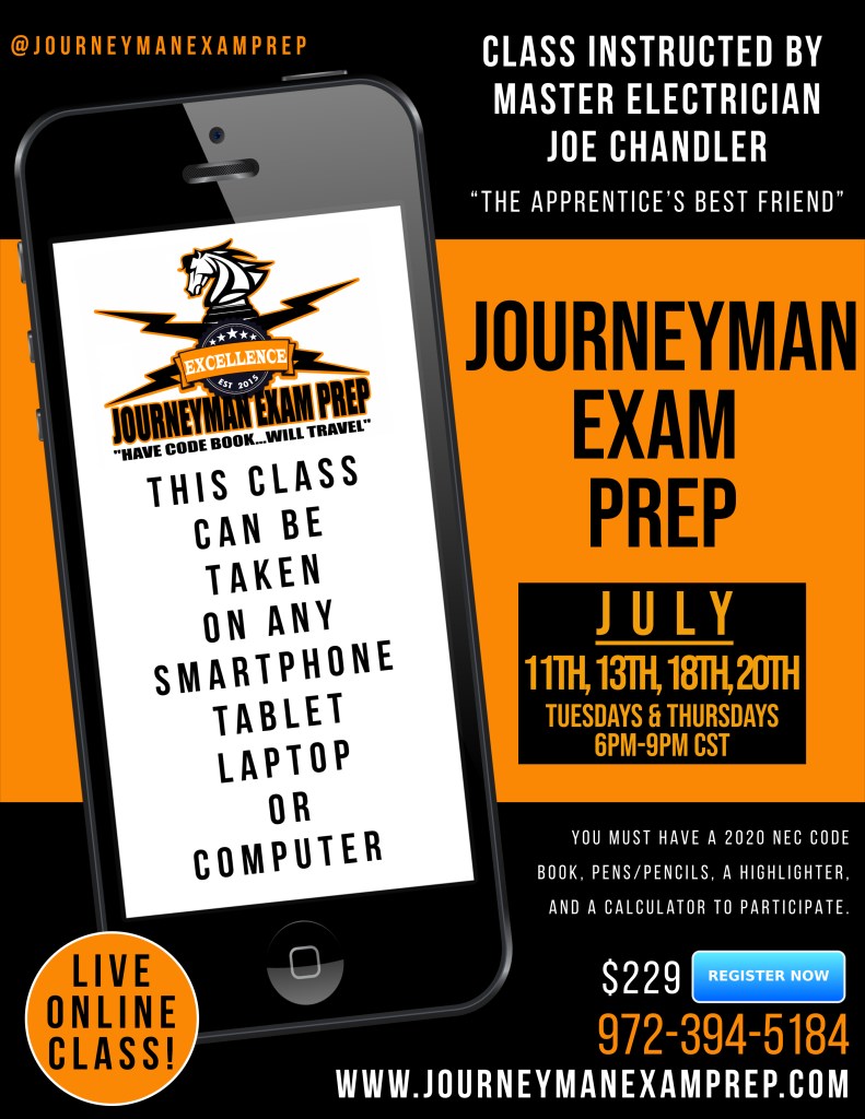 Journeyman and Master Online Classes Journeyman Exam Prep